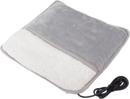 Dudusti IsıComfort™ Elektrikli El ve Ayak Isıtıcı – USB Şarjlı, Yumuşak Peluş Konfor